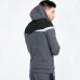 Full Panel Zipper Hooded Top